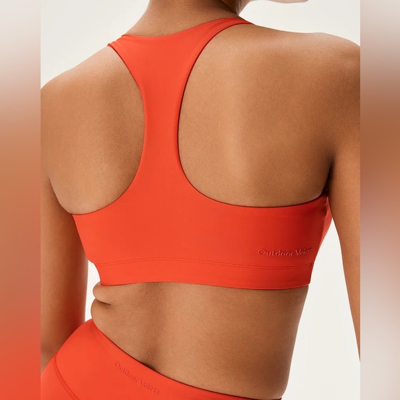 Outdoor Voices TWO PIECE SET (SplashKnit All-Time Bra) & (SplashKnit 5" Short) - Picture 3 of 9